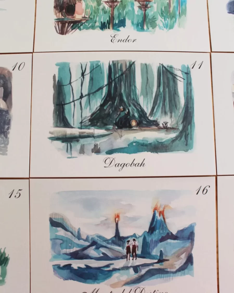 Colección mesero EL SR. DE LOS ANILLOS, JUEGO DE TRONOS Y STAR WARS - Imagen 3