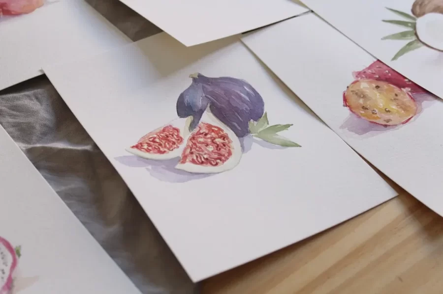 Colección mesero FRUTAS TROPICALES