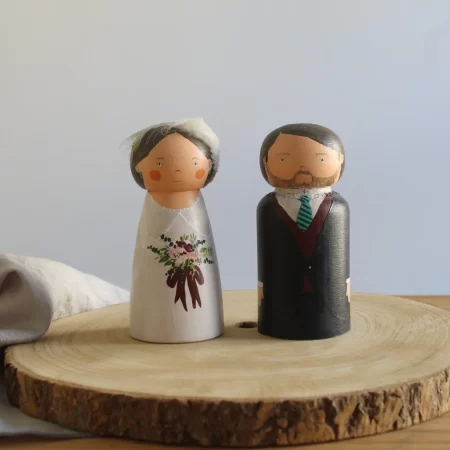 Pegdolls pareja granate