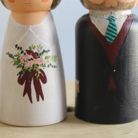 Pegdolls pareja granate