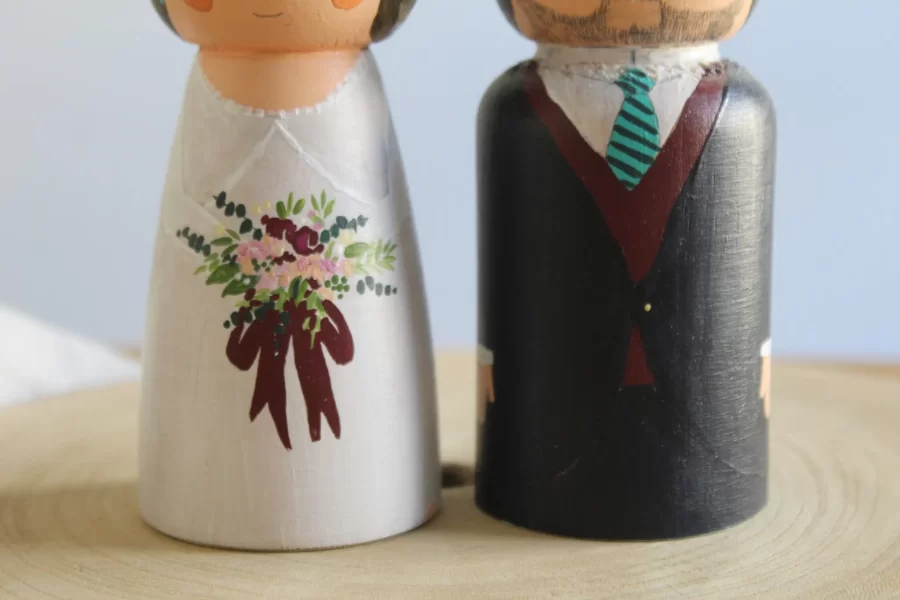Pegdolls pareja granate - Imagen 2