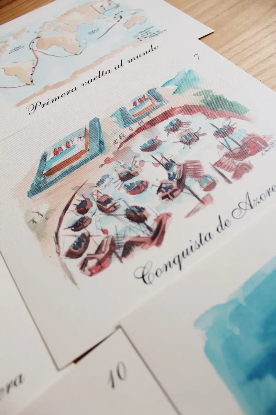 Colección mesero BATALLAS NAVALES - Imagen 10