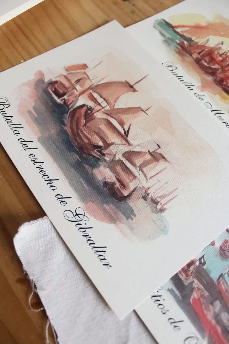 Colección mesero BATALLAS NAVALES - Imagen 9